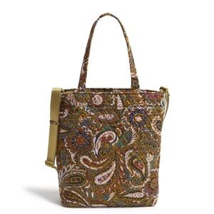 VERA BRADLEY Outlet Cotton Large North South Tote